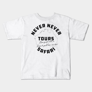 Never Never Safari Tours Kids T-Shirt